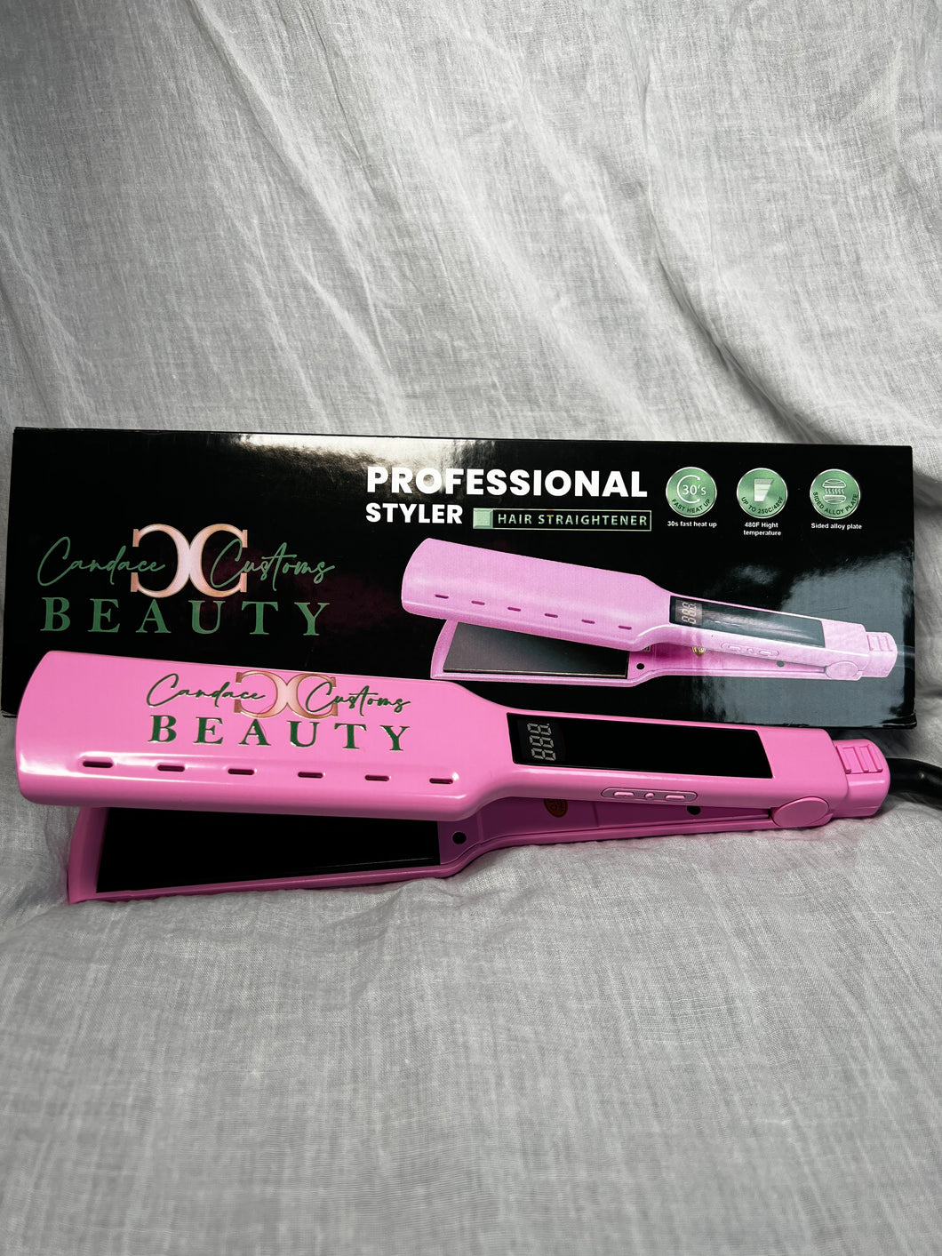 Pink Silk Pro Flat Iron